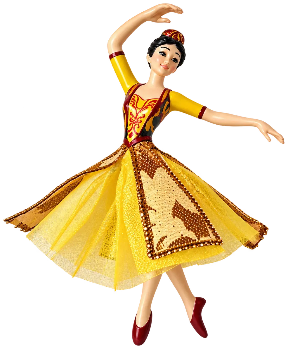 Figurine “Dancer 03” in yellow